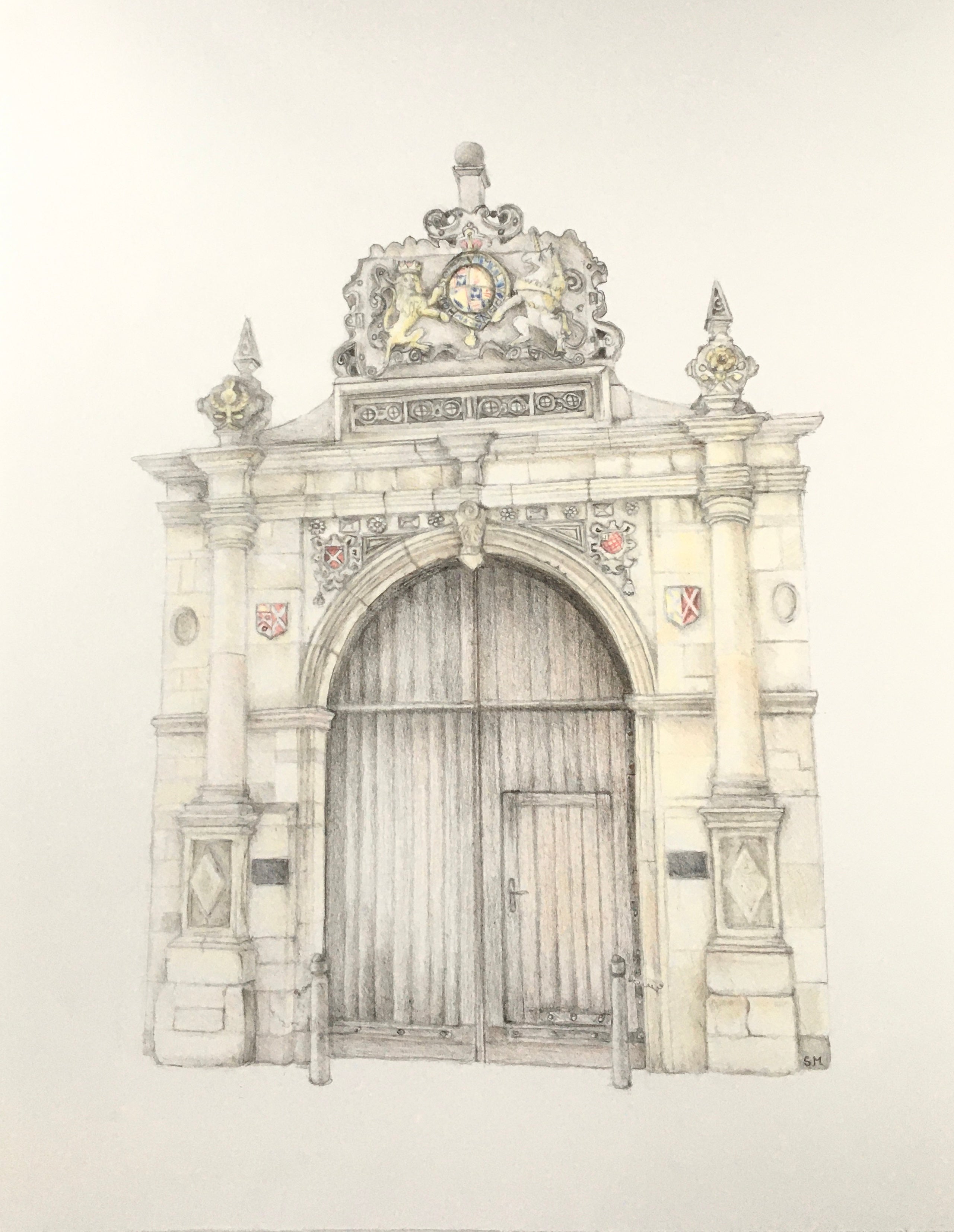 Neville’s Gate, Trinity College, Cambridge.