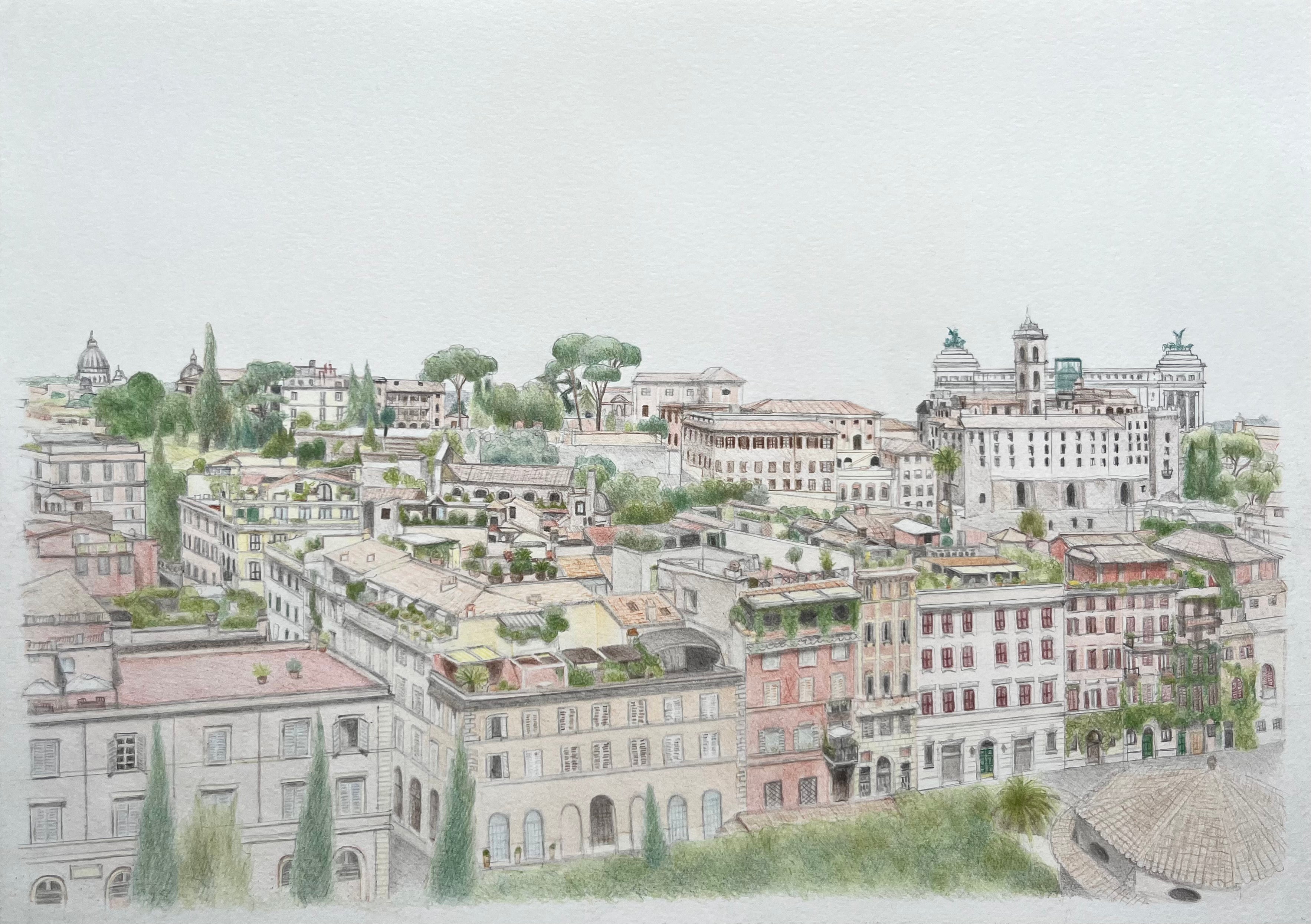 Rome rooftops